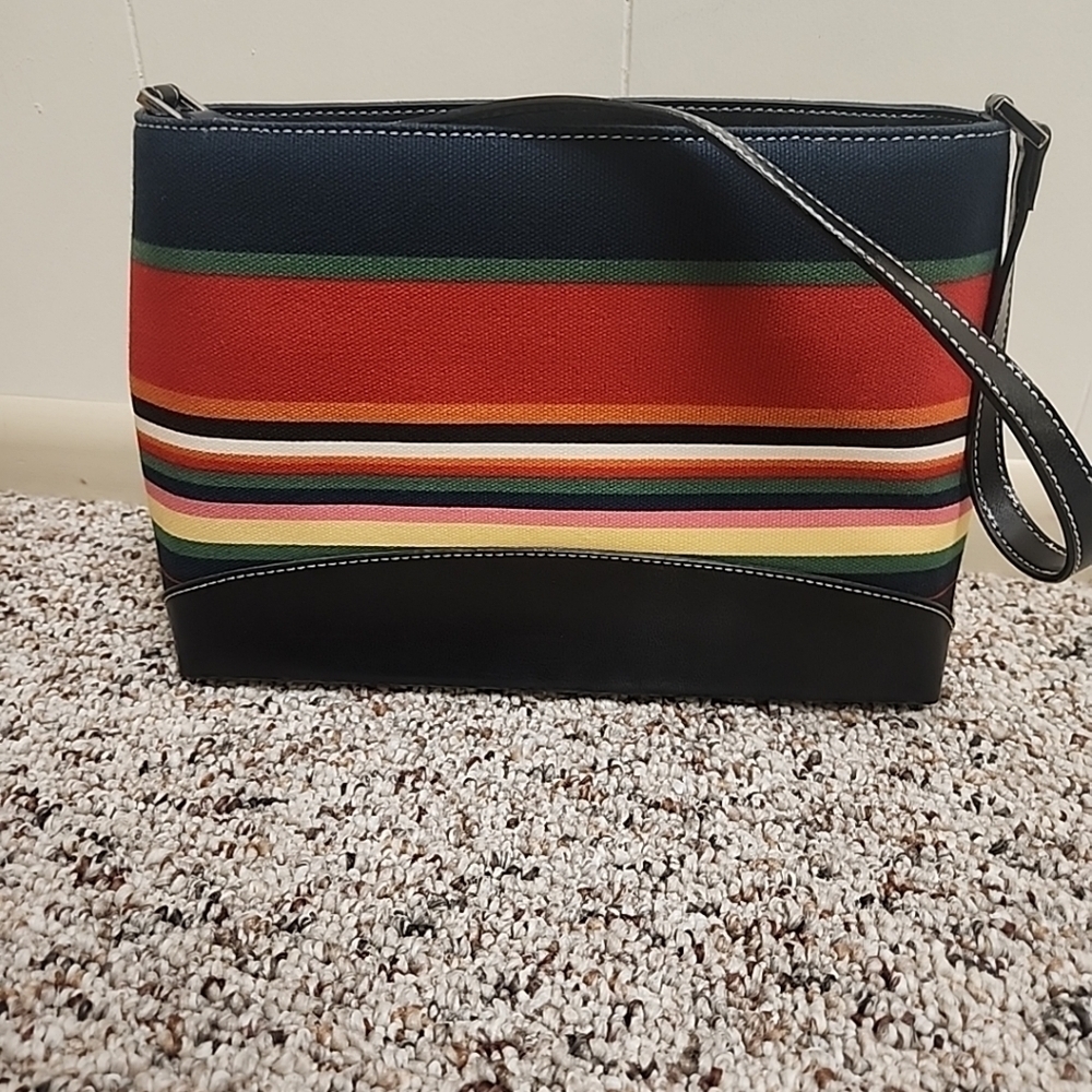 Striped Multi Colored Purse‎ - Picture 2 of 11